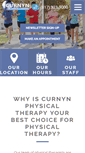 Mobile Screenshot of curnynphysicaltherapy.com